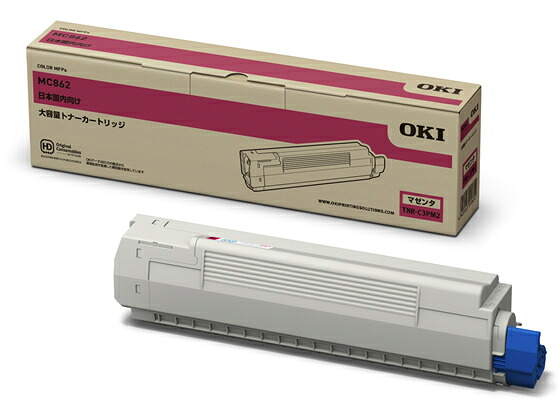 OKI 大容量トナーカートリッジ マゼンタ TNR-C3PM2 沖データ OKI レーザープリンタ トナーカートリッジ インク|JET PRICE