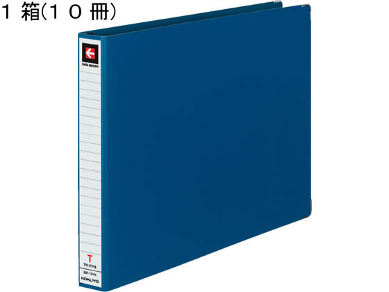 コクヨ 見聞整理保存用具T(張りさける用) T11×Y15 22穴 青 10冊 張りさける印字機 Ｔ型とじ具 電子計算機整理保存用具 多穴 勘定書き整理保存用具 電子計算機用整理保存用具 整理保存用具
