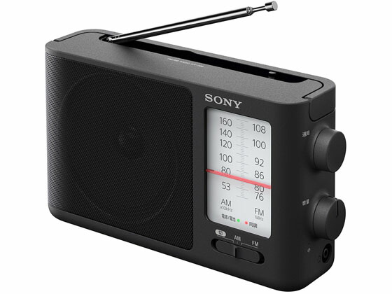 楽天市場】SONY AMワイドカバー ポータブルラジオ ICR-S71