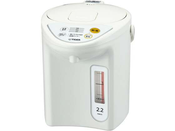 タイガー マイコン電動ポット 2.2L PDR-G221W 電気ポット 電気ケトル キッチン家電 調理家電