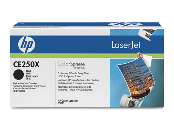 【お取り寄せ】HP プリントカートリッジ CE250X 黒 CE250X ヒューレットパッカード ＨＰブラック インクジェットカートリッジ インクカートリッジ トナー