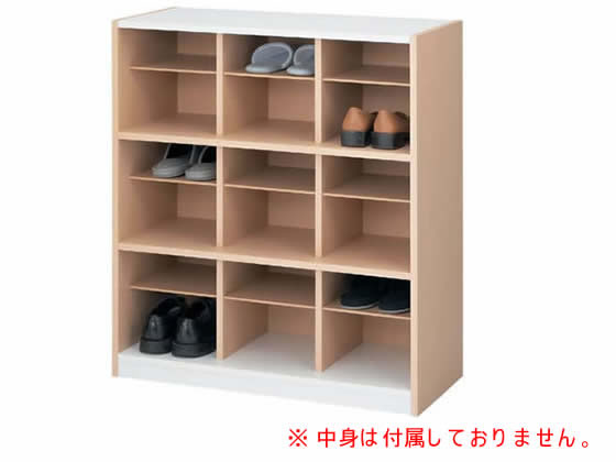 PLスリッパシューズラック 3列3段 PLN-16C 家庭用スリッパ仕合わせ 部屋の入り口納める 納める調度品 室内装飾 納める