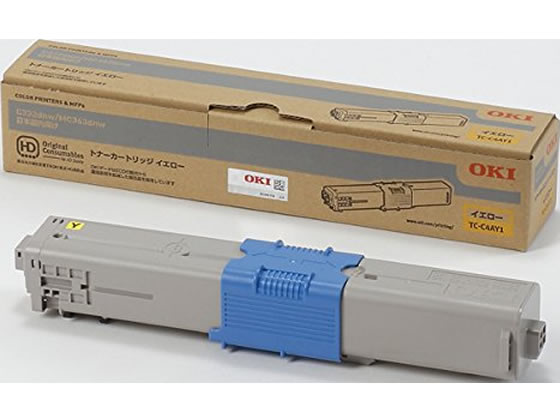 OKI トナーカートリッジ イエロー TC-C4AY1 沖データ ＯＫＩ レーザープリンタ トナーカートリッジ インク