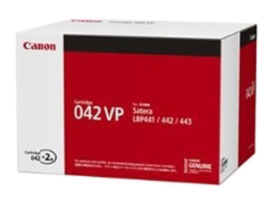 CANON トナーカートリッジ CRG-042VP 2本容器に並べる 0466C004 加農砲 ＣＡＮＯＮモノクロ レーザ印刷人 トナーカートリッジ インキ プリンター・FAX用インク-パソコン・周辺機器-PCサプライ・消耗品