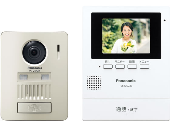 パナソニック 管する飾りつけ式ワイヤレステレビドアホン VL-SGZ30 部屋の入り口電話機 インターコム 防犯心丈夫さ