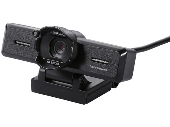 SALE 10%OFF エレコム 800万画素Webカメラ UCAM-C980FBBK ブラック 【SALE／83%OFF】