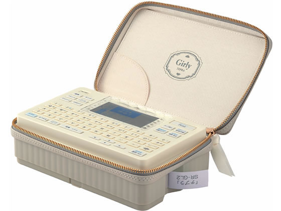 キングジム ラベルライター 「テプラ」PRO クリーム SR-GL2-CR テプラＰＲＯ キーボード付き 本体 キングジム テプラ 事務機器
