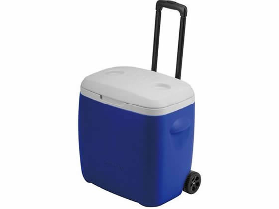 【お取り寄せ】キャプテンスタッグ リガードホイールクーラー28L ブルー M-5281 大型コンテナー 保存 保管グッズ キッチン消耗品