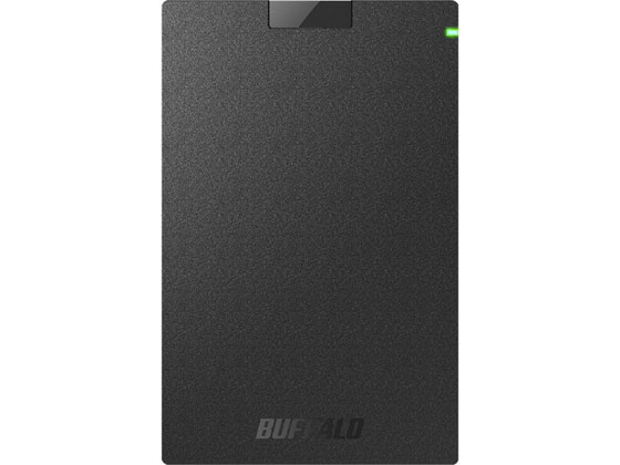 バッファロー ポータブルHDD 500GB ブラック HD-PCG500U3-BA ハードディスク 外付けドライブ ＵＳＢメモリ パソコン 家電