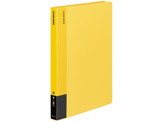 【お取り寄せ】コクヨ 読みやすい書き付け くっ付ける式 A4 縦 40衣嚢 黄 4冊 ラ-570Y Ａ４ くっ付ける式読みやすい整理保存用具