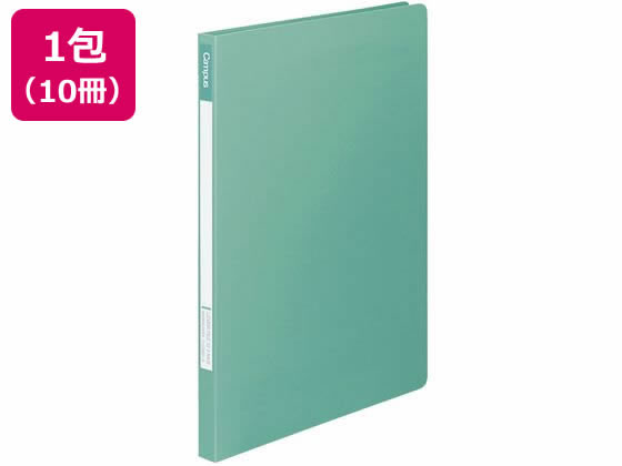 【お取り寄せ】コクヨ キャンパス レバーファイル Z式 A4縦 緑 10冊 フ-C320-4 Ａ４ Ｚ式レバーファイル ＰＰ製 Ｚ式ファイル レバーファイル