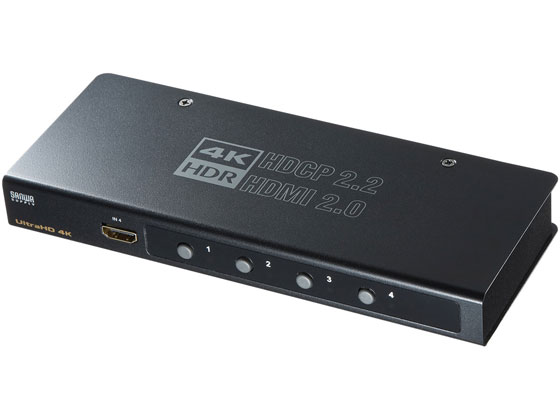 【お取り寄せ】サンワサプライ HDMI切替器(4入力・1出力) SW-HDR41H 切替機 分配器 ＰＣ周辺機器 パソコン 家電