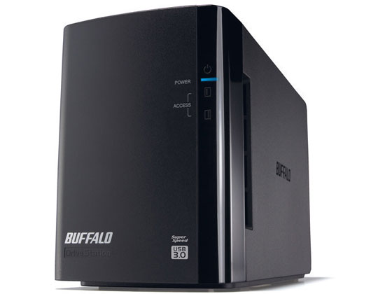 【お取り寄せ】バッファロー ドライブステーション HDD 2ドライブ 4TB HD-WL4TU3 R1J ハードディスク 外付けドライブ ＵＳＢメモリ パソコン 家電