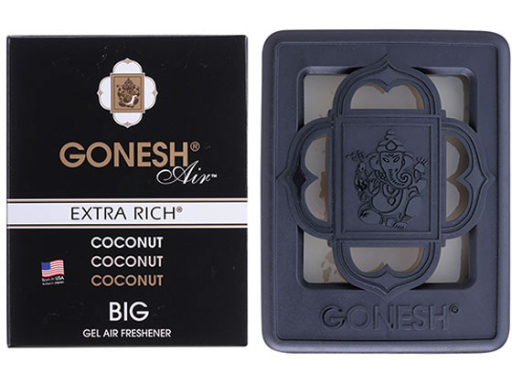 ガーネッシュ 芳香剤★ ゲルエアフレッシュナー☆ ココナッツ☆ 5個セット GONESH ゲルエアフレッシュナー ココナッツ | オートバックス