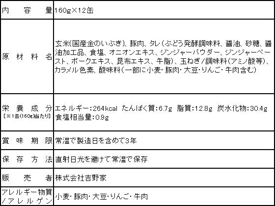 楽天ランキング1位 吉野家 吉野家 缶飯豚丼 160g 12缶 安心の定価販売 Www Acvprecision Com