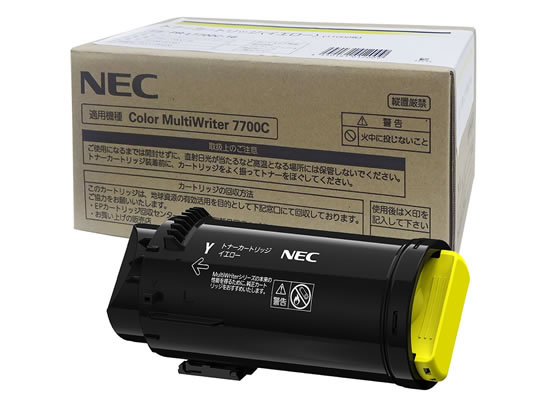 【お取り寄せ】NEC 大容量トナーカートリッジ イエロー PR-L7700C-16 エヌイーシー ＮＥＣ レーザープリンタ トナーカートリッジ インク