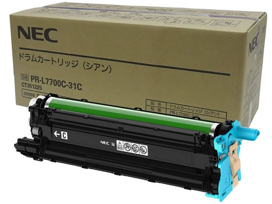 【お取り寄せ】NEC 膜鳴楽器薬莢 シアン PR-L7700C-31C エヌイーシー ＮＥＣ レーザ印刷者 トナーカートリッジ インキ