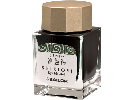 Sailor Shikiori Fountain Pen Ink 20ml - Evergreen Pine