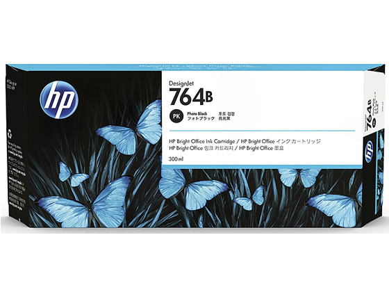 【お取り寄せ】HP HP764B インクカートリッジ フォトブラック 300ml 3WX41A ヒューレットパッカード HPブラック インクジェットカートリッジ インクカートリッジ トナー|JET PRICE
