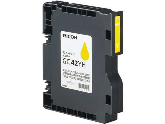 リコー RICOH SGカートリッジ イエロー GC42YH 515929 リコー ＲＩＣＯＨカラー インクジェットカートリッジ インクカートリッジ トナー
