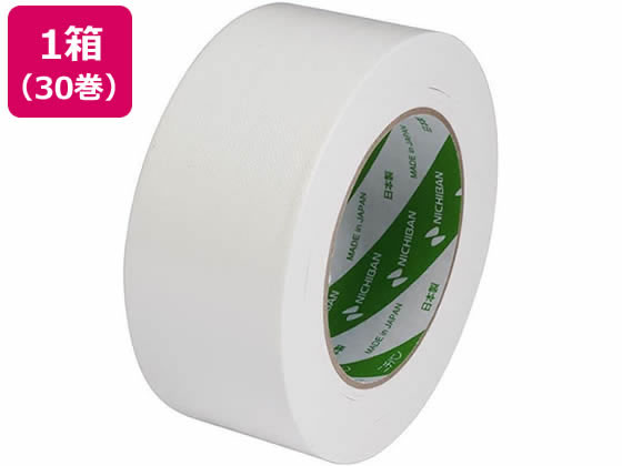 ニチバン 布粘着テープ 50mm×25m 白 30巻 102N5-50 布ガムテープ テープ ガム 布テープ ガムテープ 布 白 50mm 25m 白 布テープ ガムテープ 粘着テープ 梱包