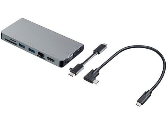 【お取り寄せ】サンワサプライ USB Type-C ドッキングハブ USB-3TCH13S2 ＵＳＢハブ ドッキングステーション ＰＣ周辺機器 パソコン 家電｜JET PRICE