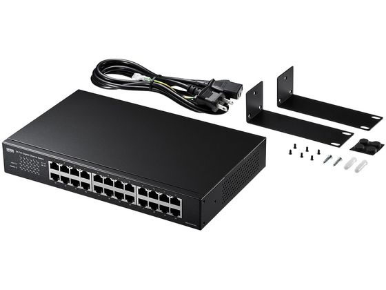 サンワサプライ Giga相応うスイッチングこしき 24界面・繰り返しさぐり当てる役立つこと付 スイッチングこしき 網状組織設備 マイコン 家電