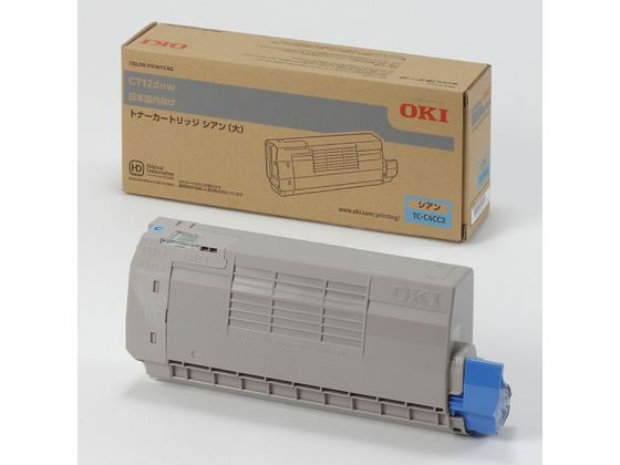 OKI TC-C4CC2 トナー シアン 沖データ ＯＫＩ レーザープリンタ トナーカートリッジ インク