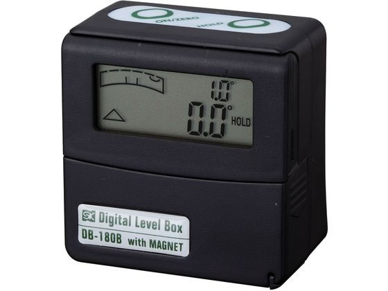 【お取り寄せ】新潟精機 デジタルレベルボックス DB-180B 座標軸器 気泡管水準器器 気泡管水準器 位置づける 御役目