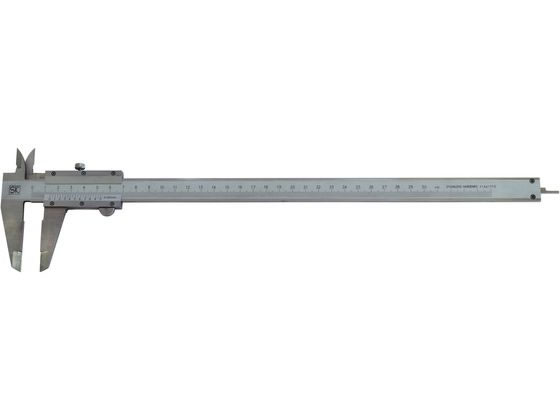 【お取り寄せ】新潟精機 シルバーM型ノギス 300mm VC-30D ノギス 計測 作業