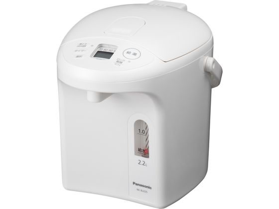 【お取り寄せ】パナソニック マイコン沸騰ジャーポット 2.2L ホワイト NC-BJ225-W 電気ポット 電気ケトル キッチン家電 調理家電|JET PRICE