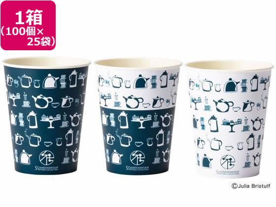 サンナップ SPC優勝杯 お茶ひと休み275ml 100個入*25袋 C27100TEA 柄付 紙水飲み 使い走りきり食器 勝手もと 時刻表