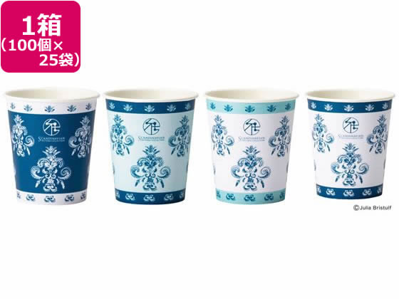 サンナップ SPC優勝杯 クルビッツ205ml 100個入*25袋 C20100KBS 柄付 紙水飲み 使い走りきり食器 勝手もと 時刻表