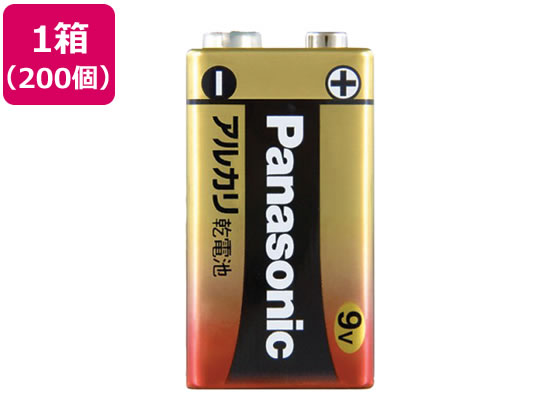 パナソニック 塩基蓄電池 9V 200個 6LR61XJ 1S 塩基蓄電池 角型 塩基蓄電池 申し受ける池 家電
