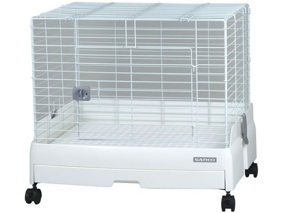 【お取り寄せ】三晃商会 イージーホーム EVO (60-WH) C54 ケージ キャリー 小動物 ペット ウサギ ハムスター