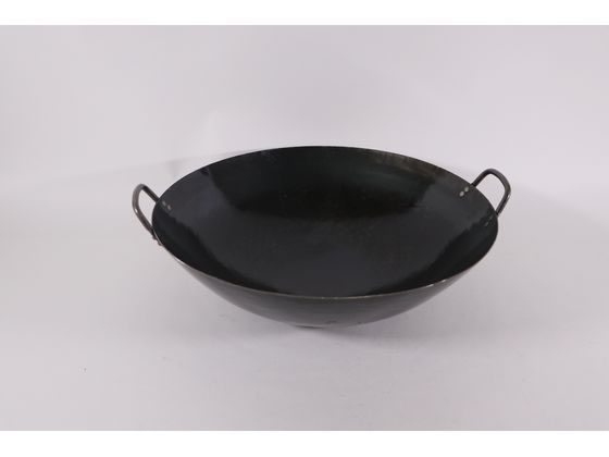 【お取り寄せ】カンダ 鉄打出両手中華鍋 48cm 001007 調理道具 キッチン雑貨