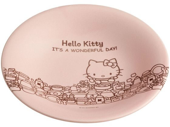 楽天市場】 ペコちゃん×ハローキティ 薄肉メラミンプレート お皿 PEKO