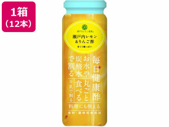 ヤマトフーズ 瀬戸内レモン&りんご酢 220g 12本 健康補助食品 健康ドリンク 栄養補助食品 栄養ドリンク 健康食品｜JET PRICE