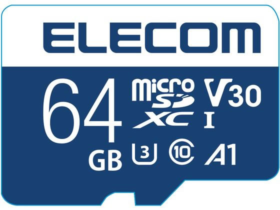【お取り寄せ】エレコム MicroSDXC歌留多 64GB 知見立ち直らす MF-EMR064GU13V3 ＳＤ ＳＤＨＣ記憶装置歌留多 記憶装置歌留多 書きとどめる手段 家電 メモリーカード-TV・オーディオ・カメラ-SDメモリーカード