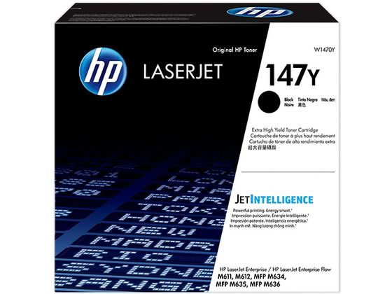 【お取り寄せ】HP トナーカートリッジ 黒 特大静電容量 147Y W1470Y ヒューレットパッカード ＨＰモノクロ レーザ印刷人 トナーカートリッジ インキ