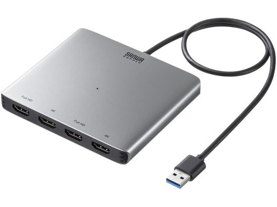 【お取り寄せ】サンワサプライ USB-HDMI見せびらかすアダプター USB-CVU3固定ディスク7 ＬＡＮ有線テレビ種別６Ｅ ＬＡＮ有線テレビ 有線テレビ ワット数飲み口 架線一部分 家電 PCアクセサリー-パソコン・周辺機器-変換コネクタ・ケーブル