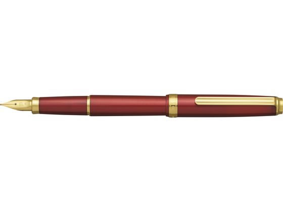 プラチナ 万年筆 BISO フレイムレッド 細字 PTL-15000 11-2 カートリッジ式 万年筆 筆ペン デスクペン 誕プレ|JET PRICE