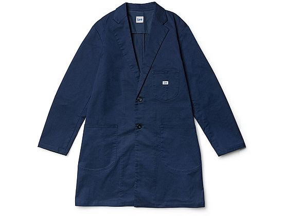 【お取り寄せ】ボンマックス Leeメンズコート ネイビー XXL LMC76001-8 男性用 白衣 診察衣 医療服 ユニフォーム｜JET PRICE