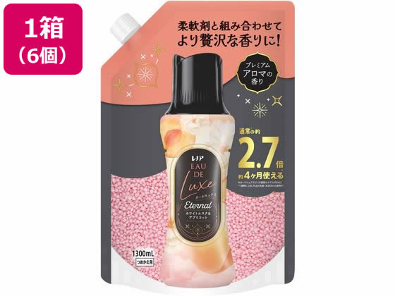 P&G レノアオードリュクス ジュエルムスク 替 超特大 1300mL&times;6個 柔軟剤 衣料用洗剤 洗剤 清掃｜JET PRICE 10,208円