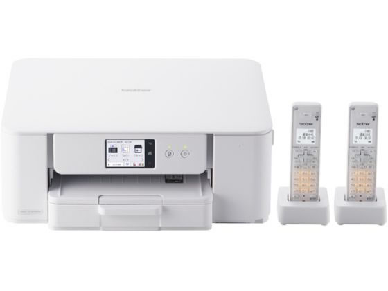 【お取り寄せ】茶飲み友だち A4インクジェットFAX付練りあわせる機電話を掛ける子機2台 MFCJ742DWN 印刷工練りあわせる機 印刷者 スキャナ マイコン 印刷工 境界線の外側設備 家電