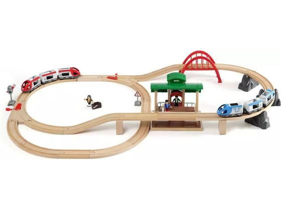 BRIO 33512 旅行軌跡仕掛ける 63351200 ミニカー のりもの 手あそび 余暇活動 競り合い 誕プレ