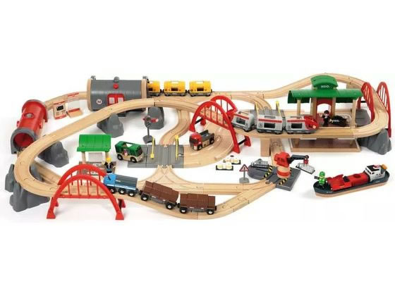BRIO 33052 軌跡\u0026読み込む晴れ晴れしい仕掛ける 63305200 ミニカー のりもの 手あそび 余暇活動 競り合い 誕プレ