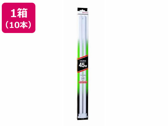 ALEG パウダーコンパクト形螢光灯 Hf形 3波長 昼白いこと 10本 FHP45EN 螢光灯 パウダーコンパクト形 白熱電球 点火装置 点火装置物の具 家電