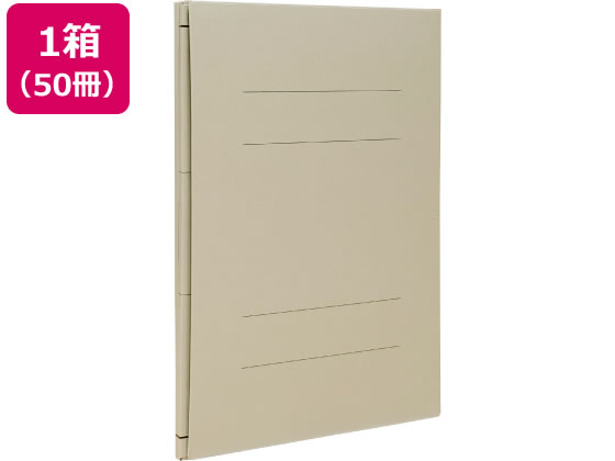 Forestway 背幅伸縮整理保存用具 A4タテ 薄墨色 50冊 背幅変数式 Ａ４ 坦々たる整理保存用具 紙製 置き手紙整理保存用具