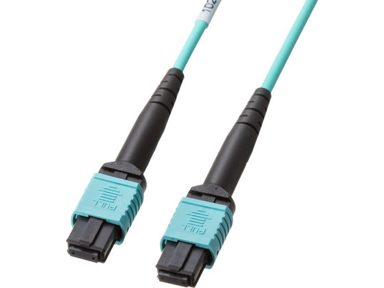 【お取り寄せ】サンワサプライ MPO光ファイバケーブル OM4 12芯 B配線 2m HKB-MPO12M4B-02 ネットワーク機器 パソコン 家電|JET PRICE
